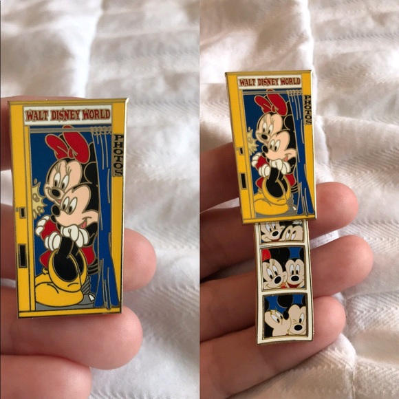 Disney Jewelry - Mickey and Minnie in a photo booth with pictures